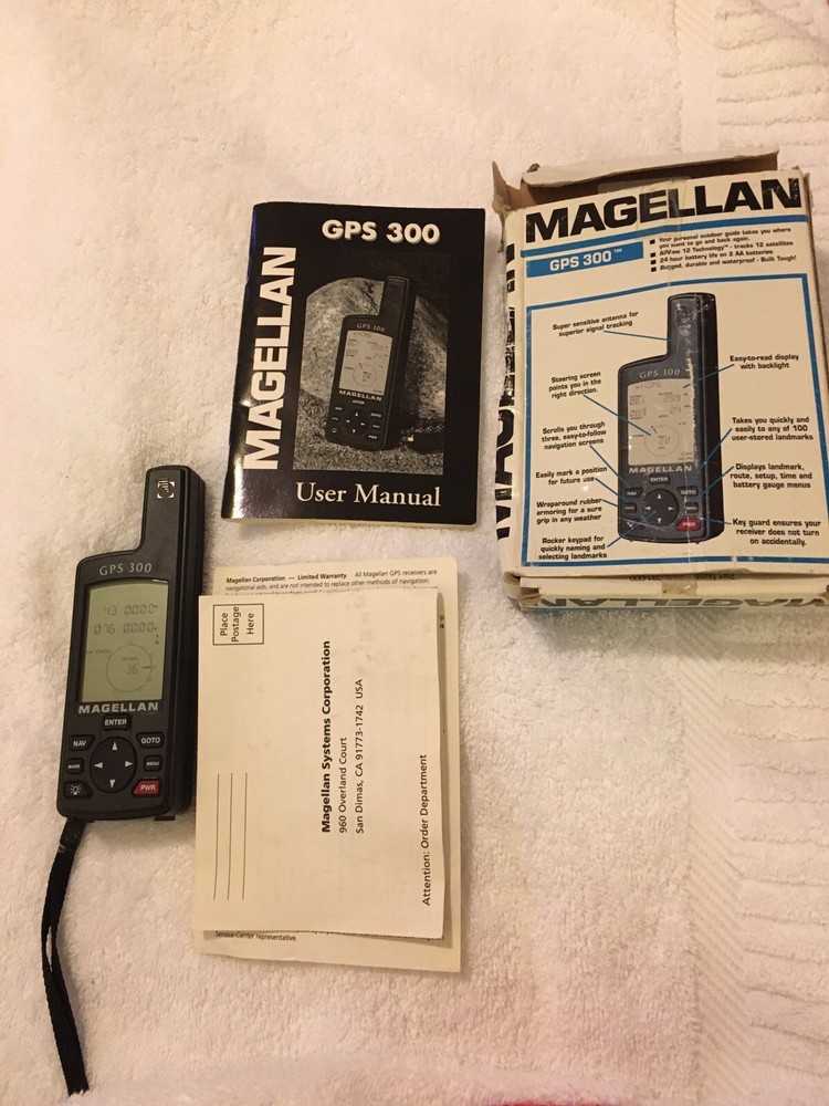 Magellan GPS 300 Satellite Navigator