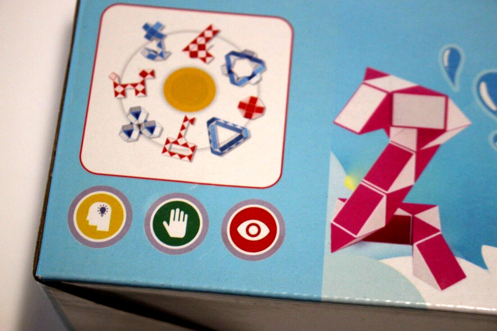 SNAKE CUBE TWIST PUZZLE 26 PCS MODEL: 267 AGE 3+