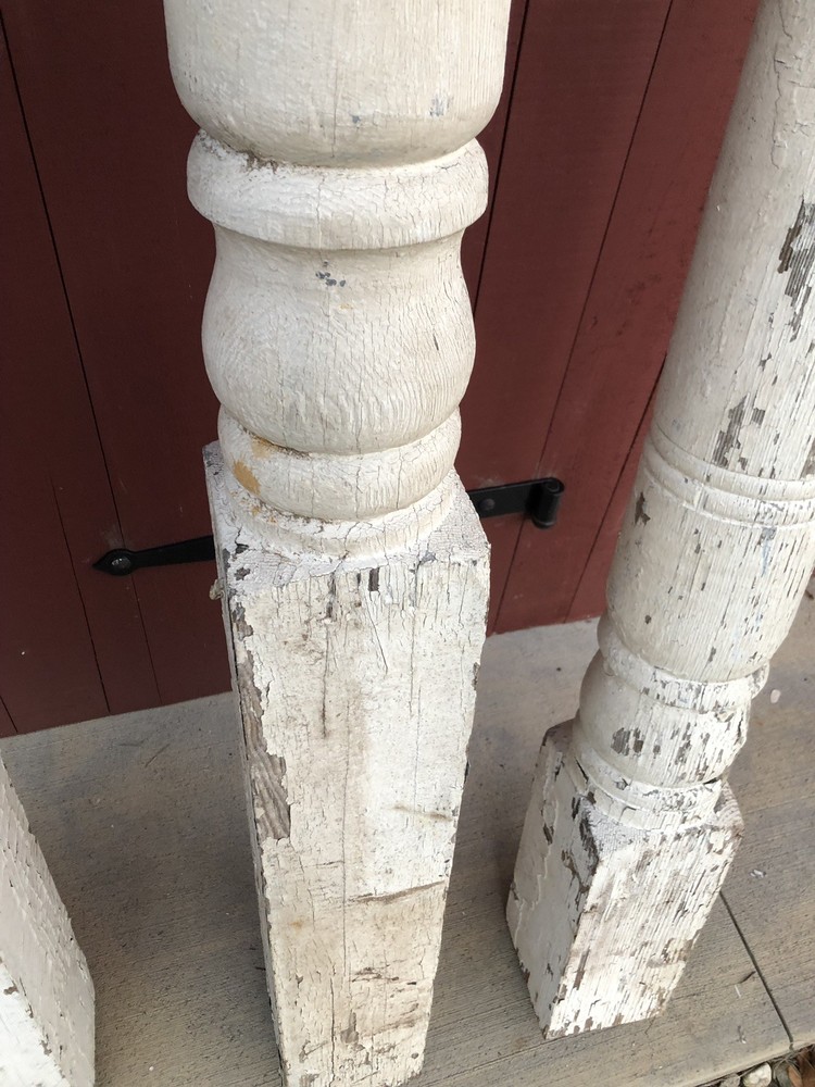 Antique Fir Columns Posts