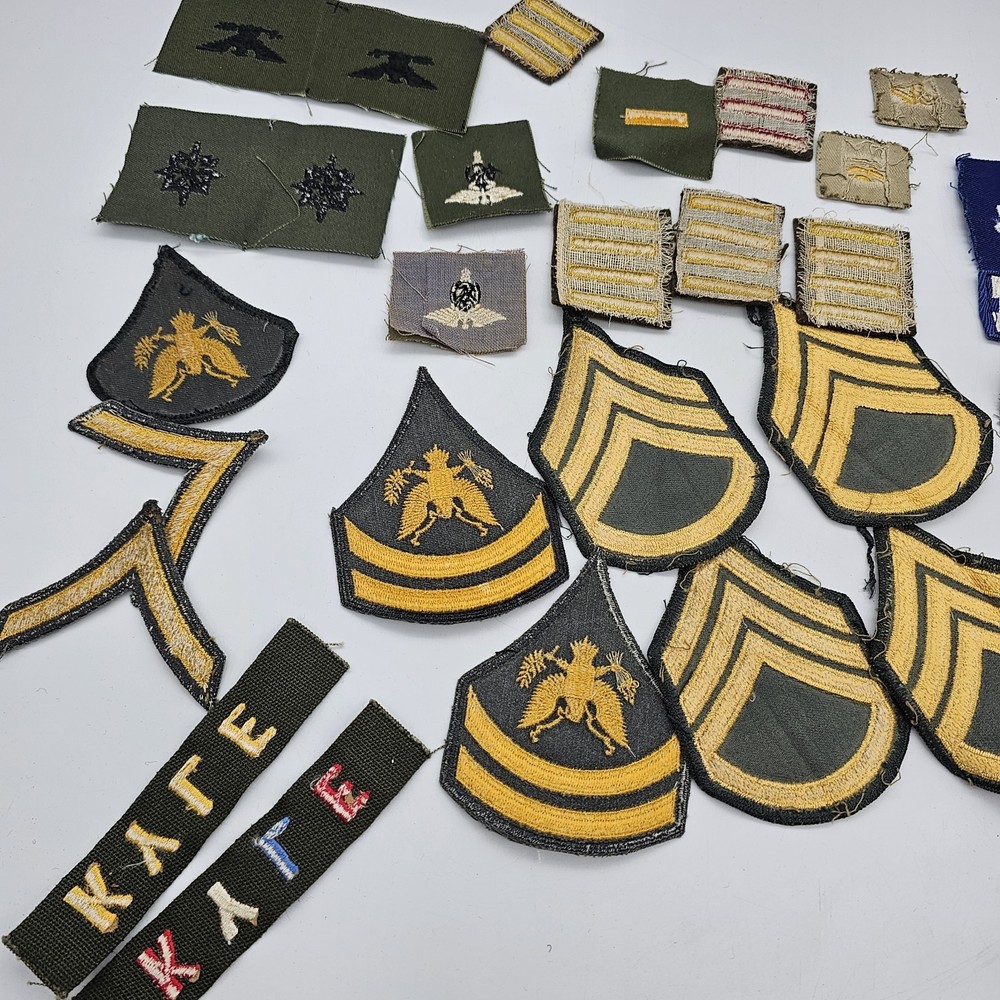 WW2 US Army Patch Lot