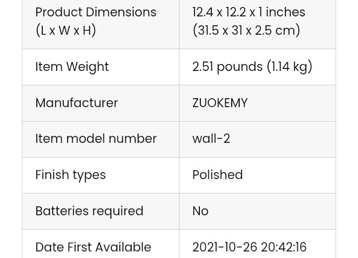 Zuokemy 4 Pc Decorative Wall Grid Panel Set