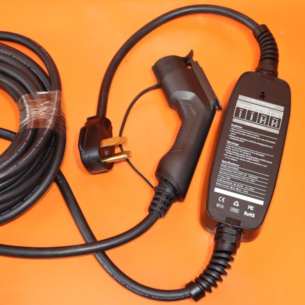 TESLA MODEL S EV CHARGING CABLE MODEL 2 LEVEL 2 PRIMECOM 2012 2013 2014 2015 OEM