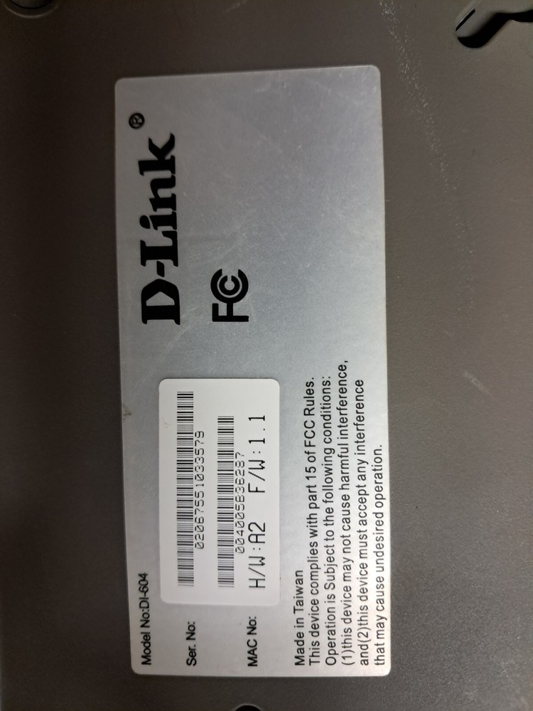 D-Link DI-604