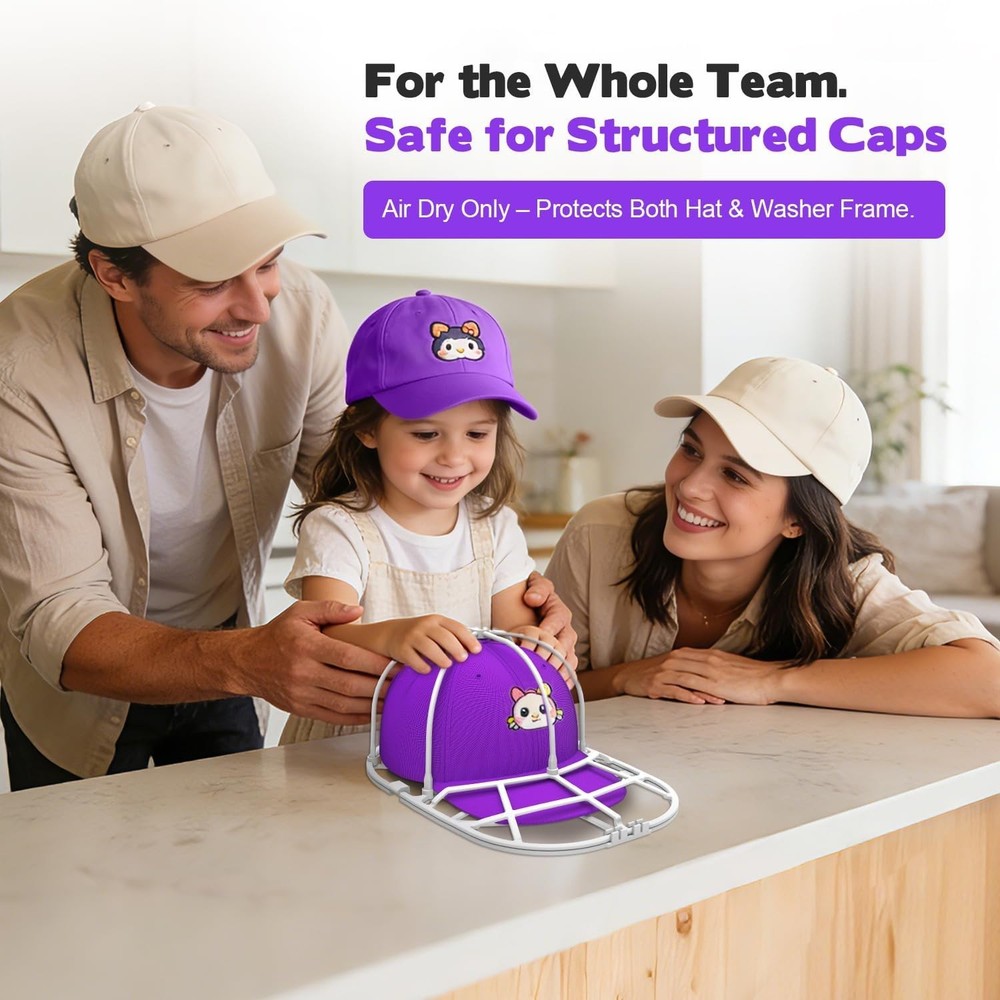 Structured Cap Shaper and Washer Cage – Secure & Space-Saving Storage Solution