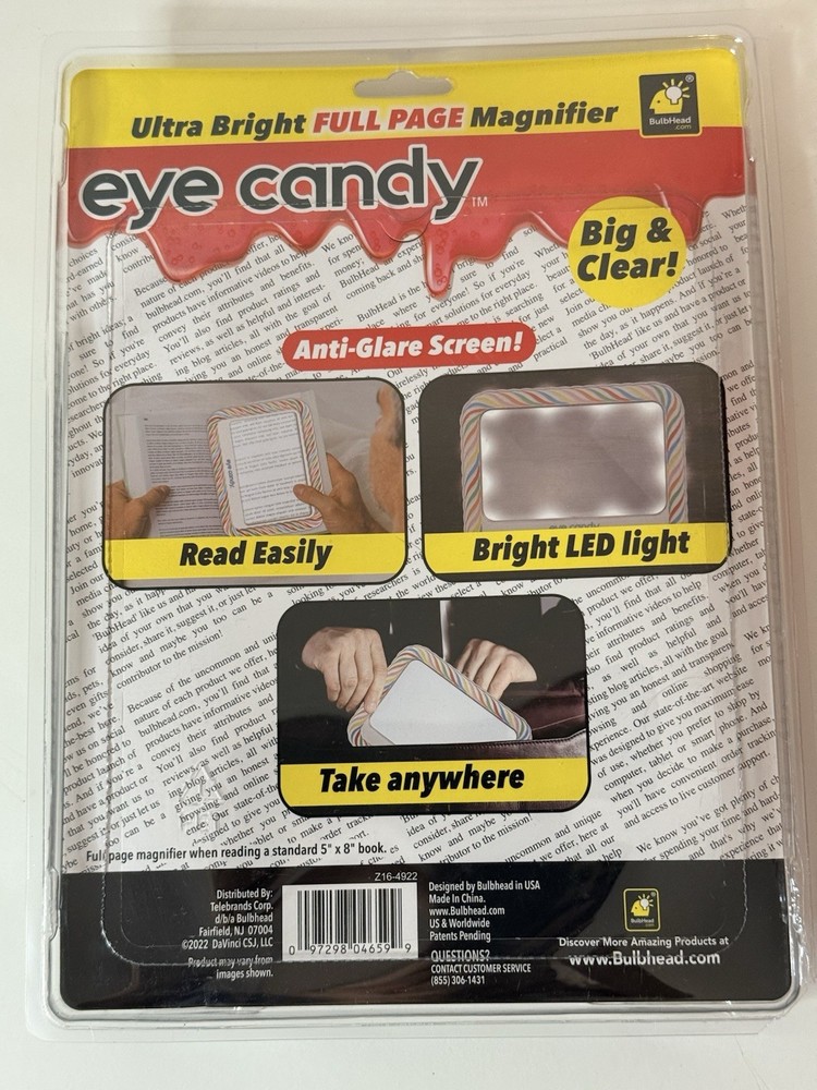 Lighted Magnifier Full Page 3X