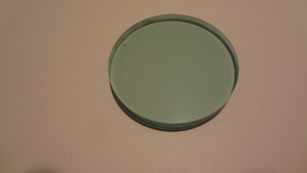 MICROSCOPE GREEN FILTER 52MM DIAM X 7MM THICK **NEW**
