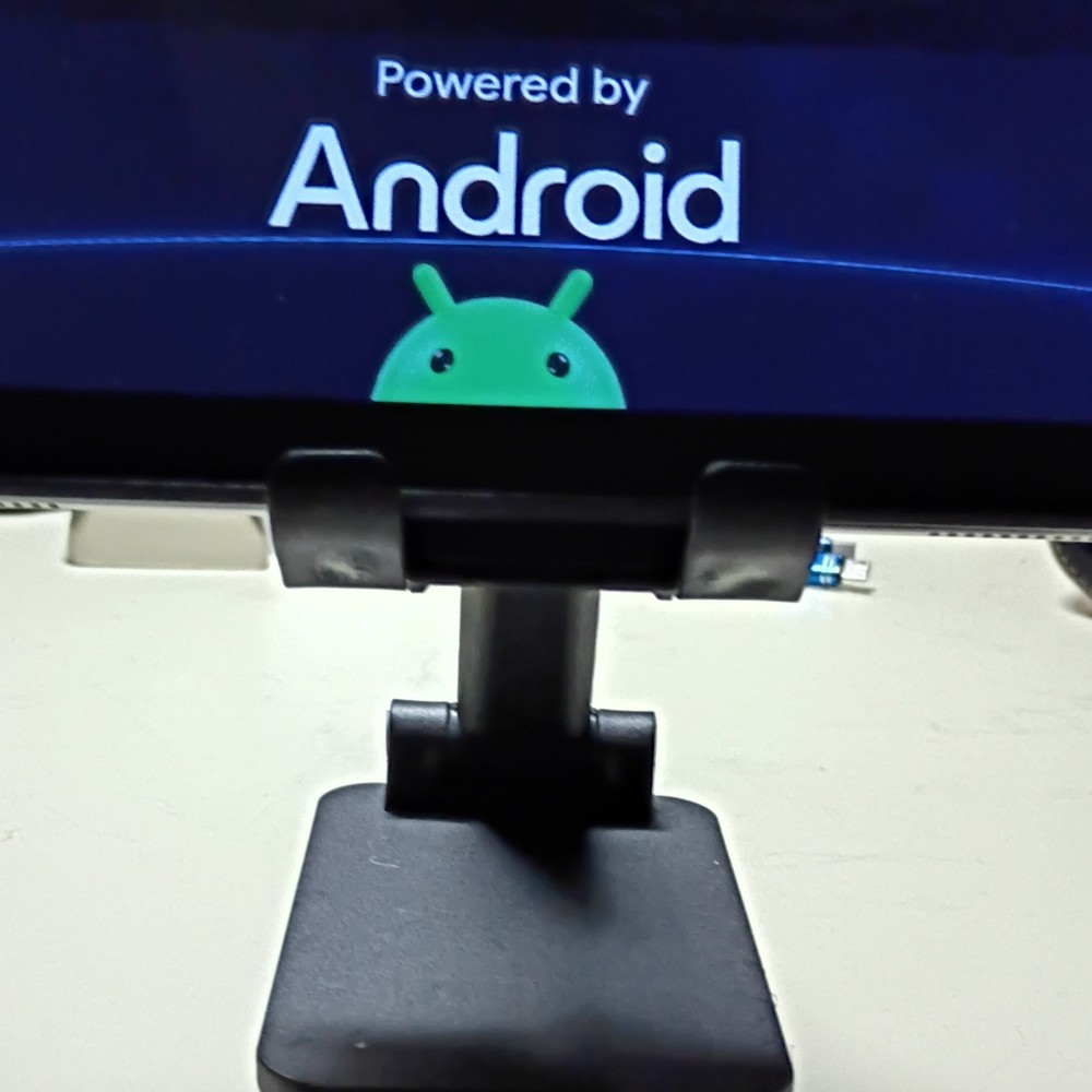 Adjustable Freestanding Black Desktop Stand for Tablet & eReader, Rigid Plastic