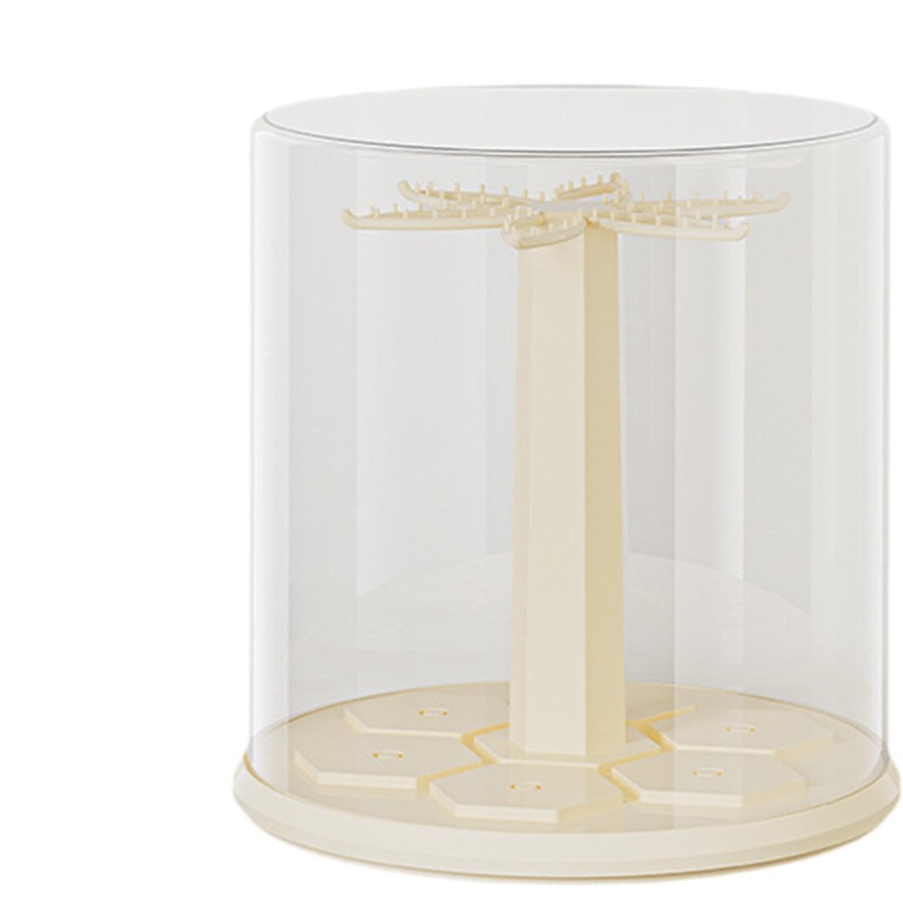 Rotatable Hanger Figure Display Case Dustproof Collectible Action Prevent