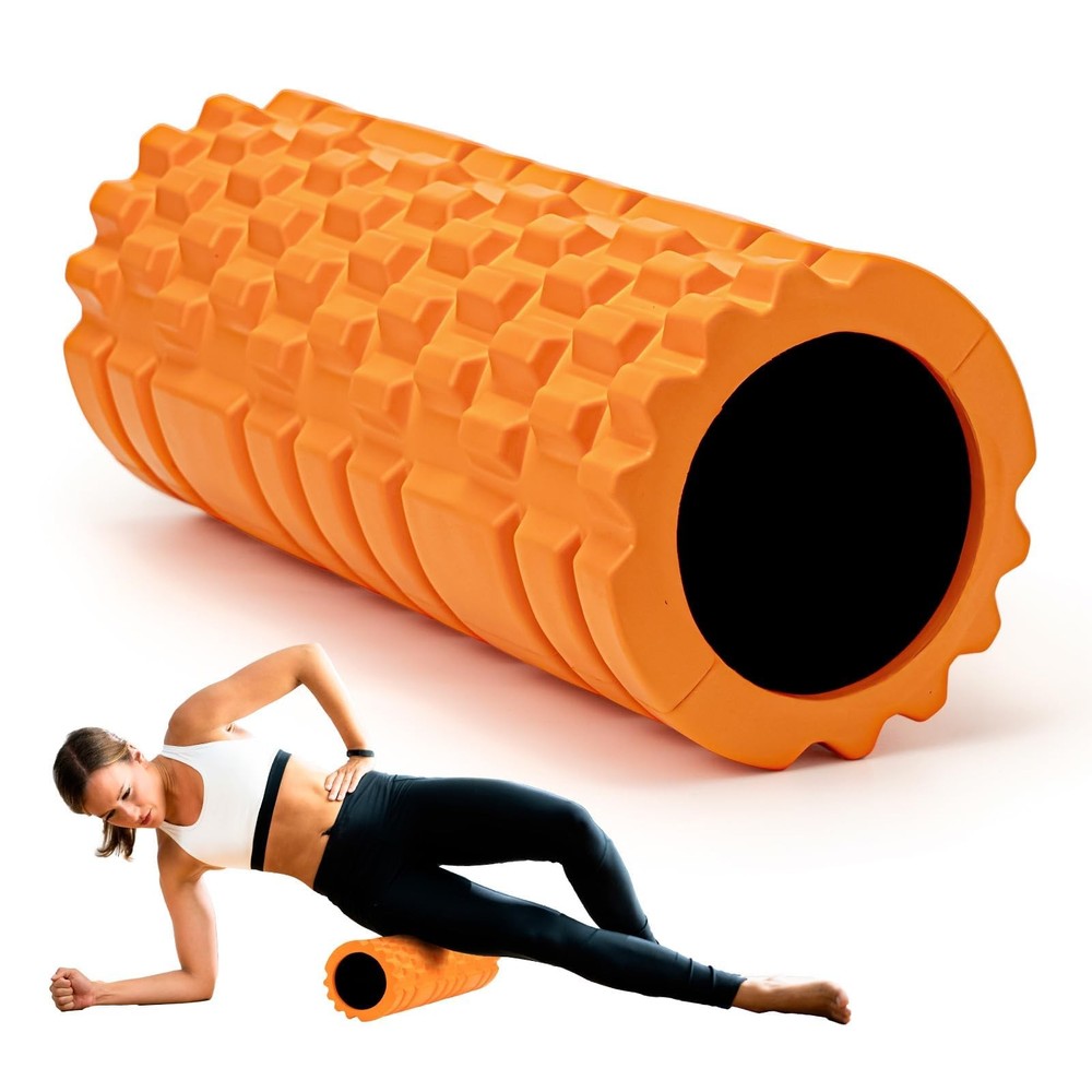 Foam Roller High Density 13" Exercise Roller for Deep Tissue Muscle Massage, ...