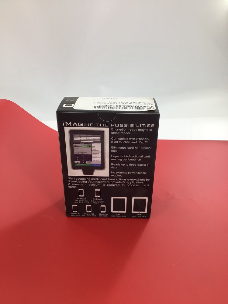 Idtech ID-80097004-001 IMag Pro Mobile MagStripe Reader, Black