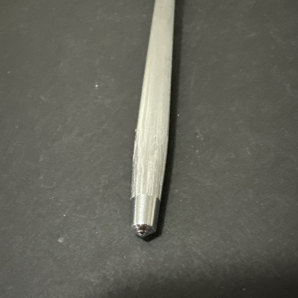 Silver Knife Sharpening Steel Modern Design 12”