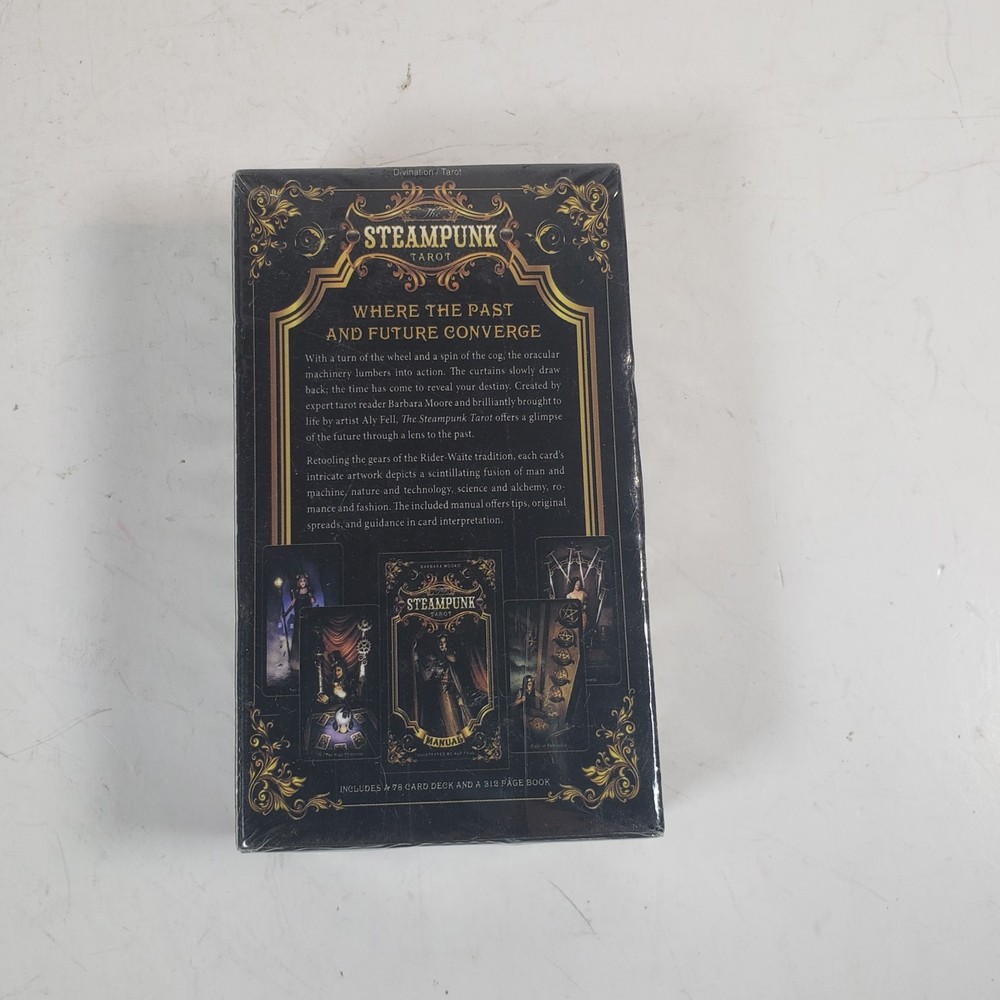 Steampunk Tarot Deck Cards Mini Edition Divination Fortune Telling Barbara Moore