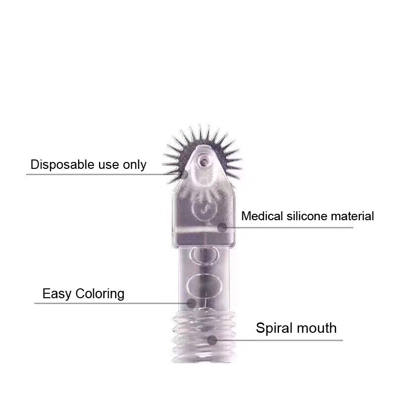 Roller Pin Needles for Microblading Tattoo Eyebrows Fog Shading Easy Coloring