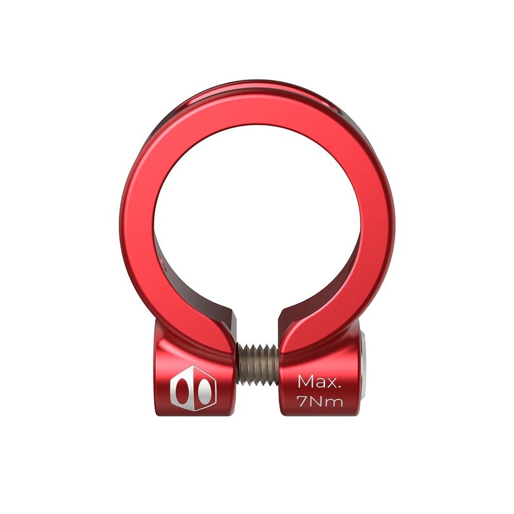 BOX ONE BMX FIXED SEAT POST CLAMP 25.4mm RED