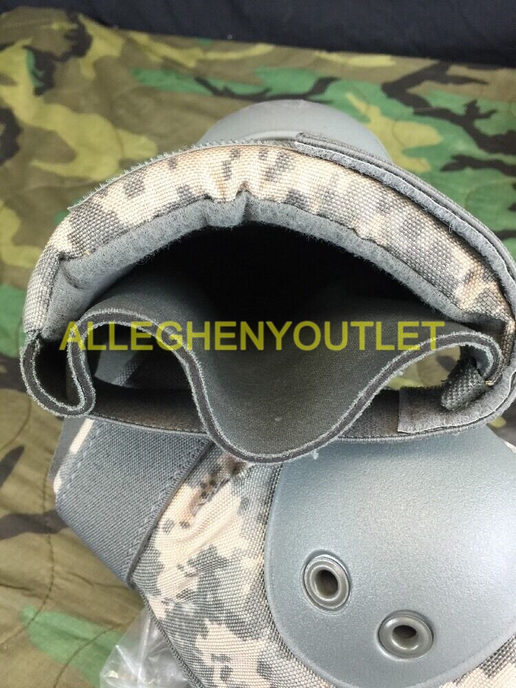 US Military Army Elbow Pads RFI Issue ACU Pattern MEDIUM MINT
