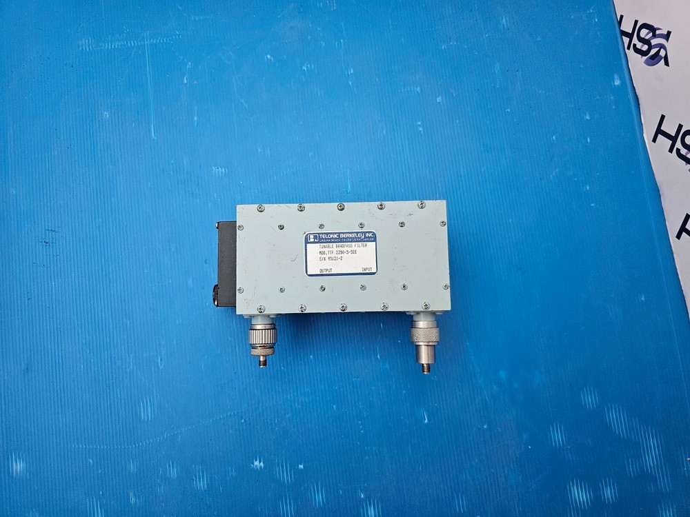Telonic TTF2250-5-5EE TUNABLE BANDPASS FILTER