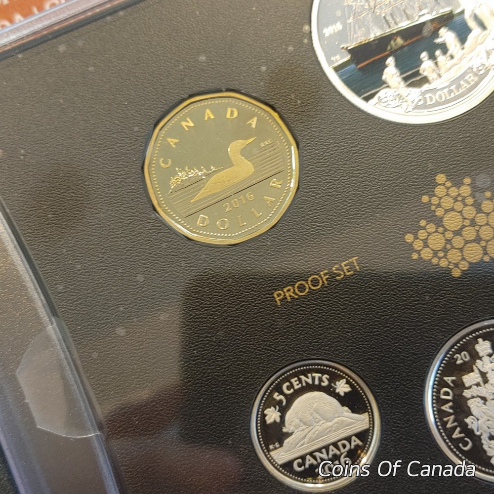 2016 Canada Special Edition Colored Silver Dollar Proof Set #coinsofcanada