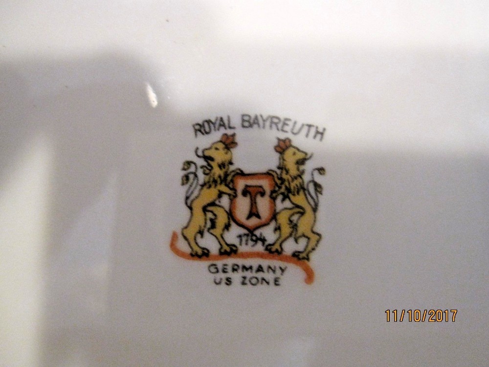 Royal Bayreuth Eventide 4 pieces b13