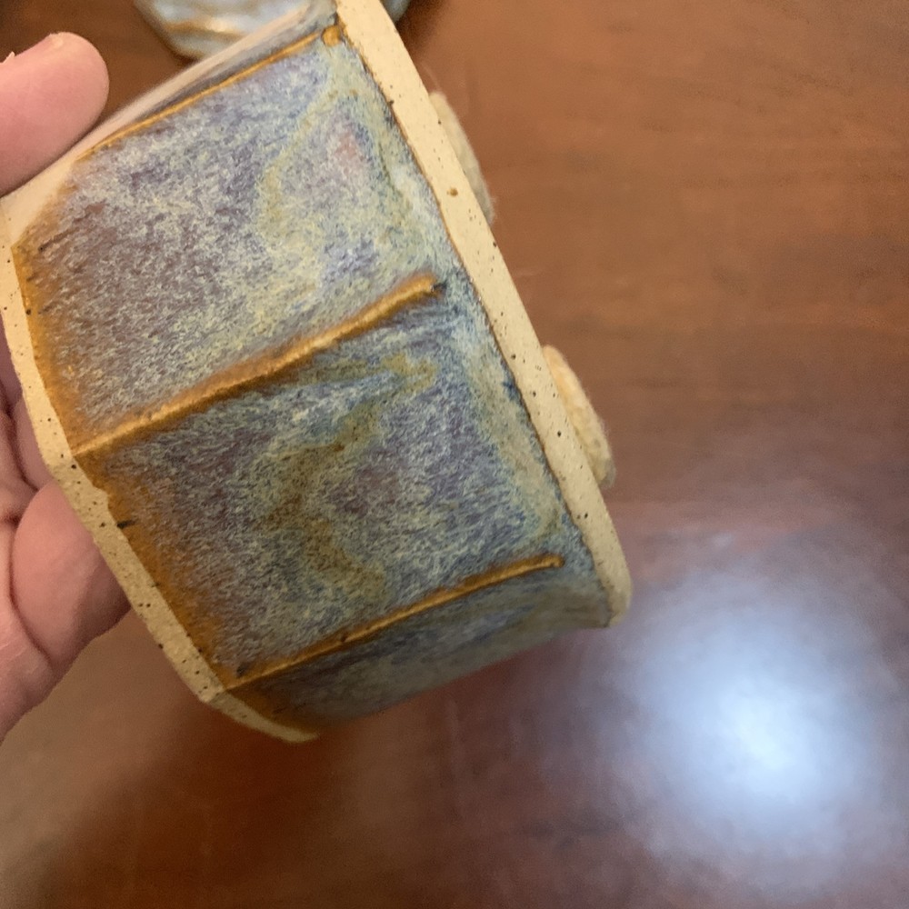 small handmade pottery Container/candy Dish