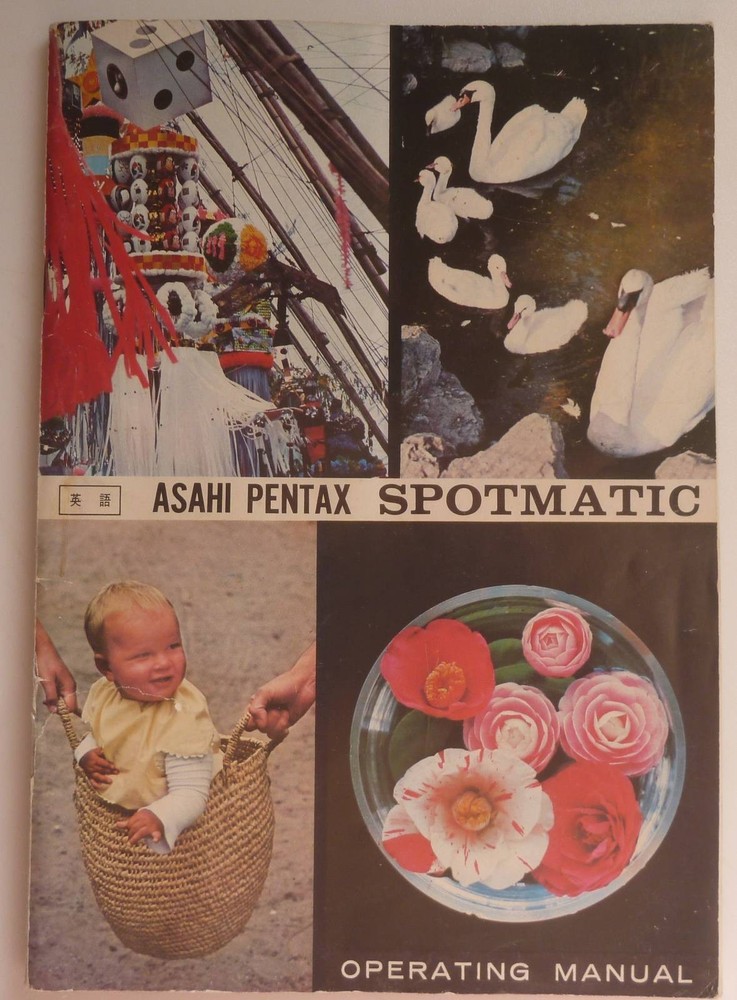 Pentax Spotmatic SP Operating Manual - original