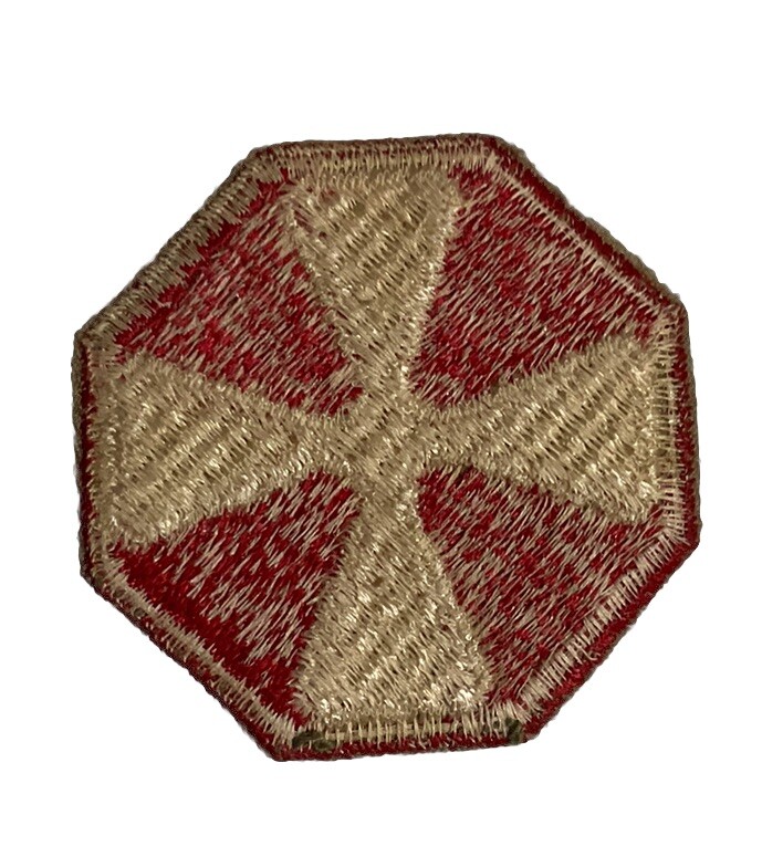 WWII US 8th Army Shoulder Patch