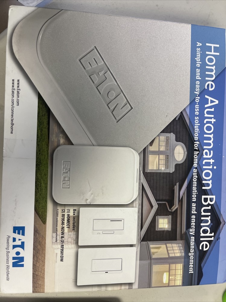 Eaton Home Automation Bundle Includes-  (Homect, RF9540-ND, RF9501D)