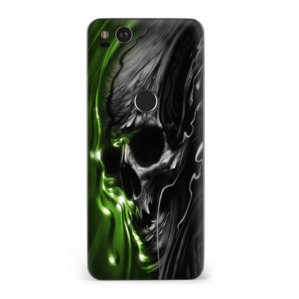 Google Pixel 2 Skins Decal Wrap Dark Skull