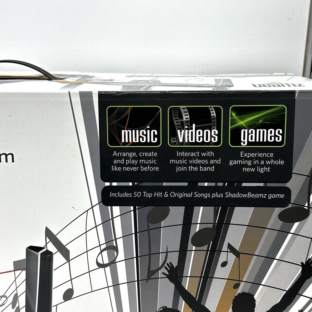 Beamz Player Interactive Music System C4 2010 OPEN BOX MISSING SOFTWARE READ!