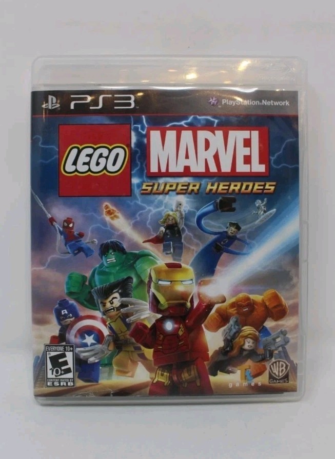 LEGO Marvel Super Heroes (Sony PlayStation 3 Ps3 Authentic Replacement Case Only