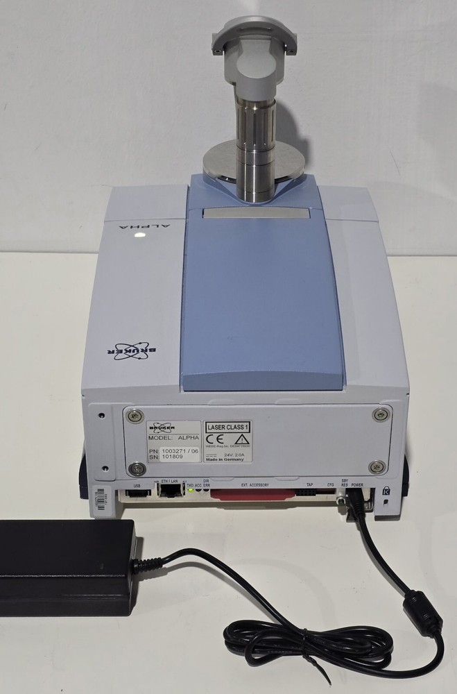 Bruker Alpha Compact FTIR with Alpha-P Platinum ATR Sampling Module