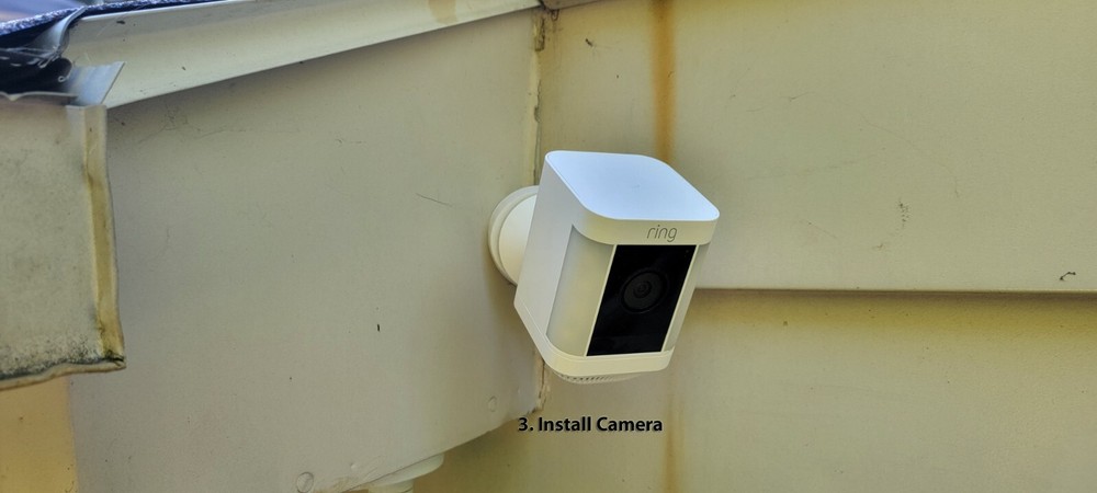 Ring Spotlight Camera Plus 15 Degree Corner Mount