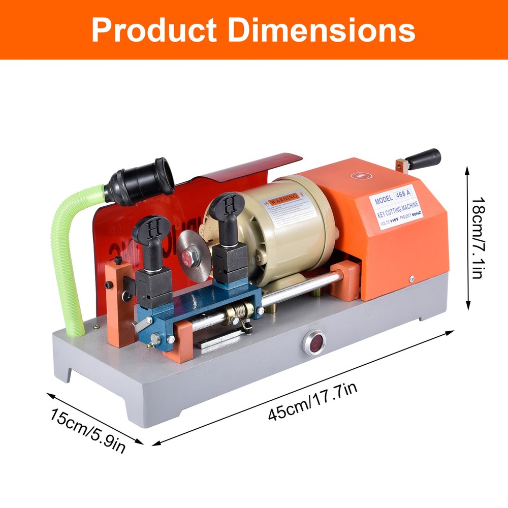 Key Cutting Duplicating Machine Cutter Car Key Copier Locksmith Tools