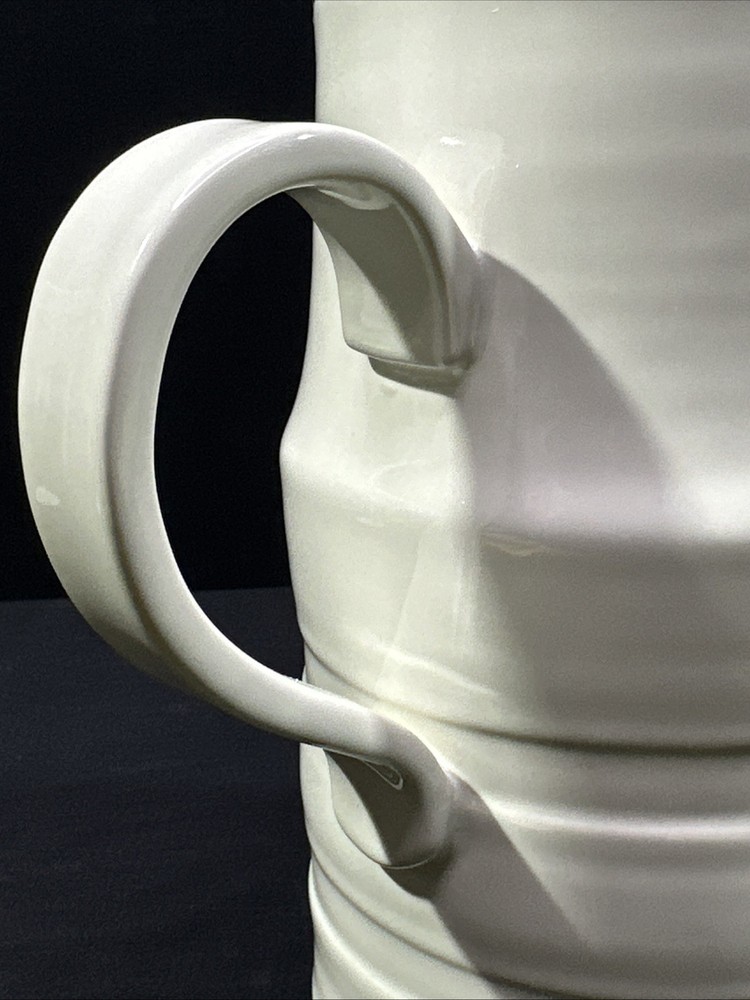 Pottery Barn Healdsburg Pitcher Large White Color 8.5”