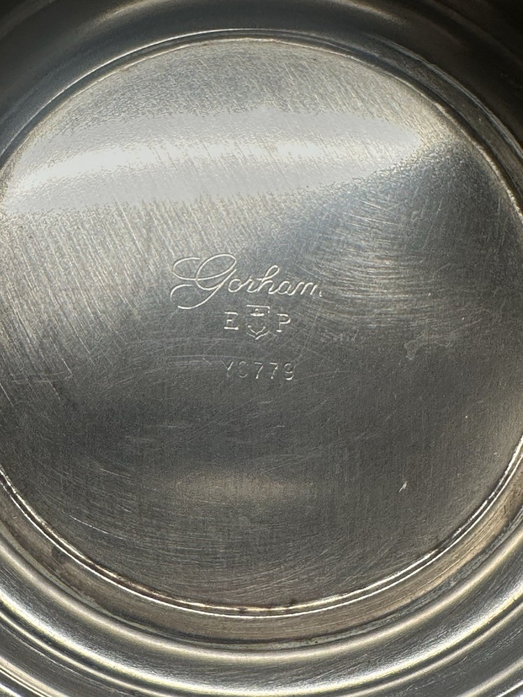 A GORHAM SILVER plated Original YC 781 Bowl 9”