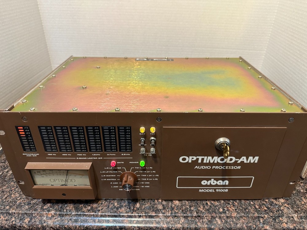Orban Optimod-AM 9100B Audio Processor 9100B1/U10