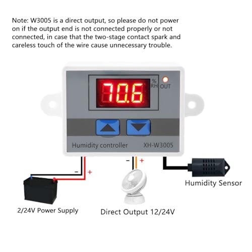 XH-W3005 Digital Humidity Controller Humidity Controller Humidity Control