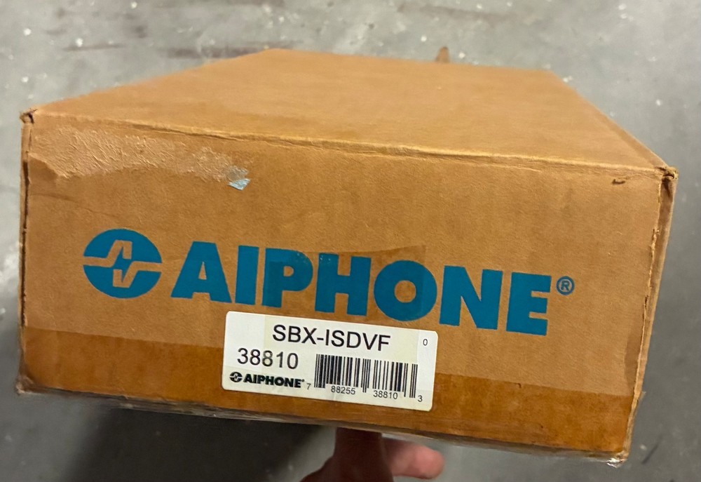 Aiphone SBX-ISDVF backbox.