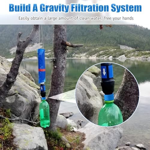 Water Filter Coupling Kit, Compatible with 28mm External Threaded Water 6