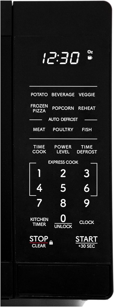 Compact Countertop Microwave Oven with Removable 10" Carousel Turntable, 700 Wat