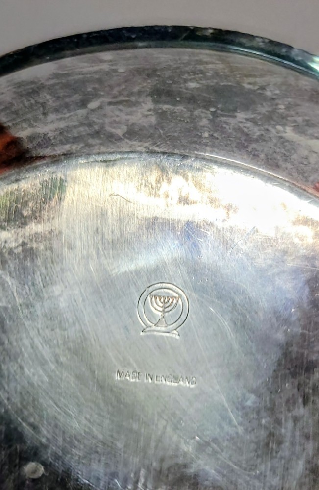 Barker Ellis Silverplate Single Handle Profusely Engraved Tray Jacobean