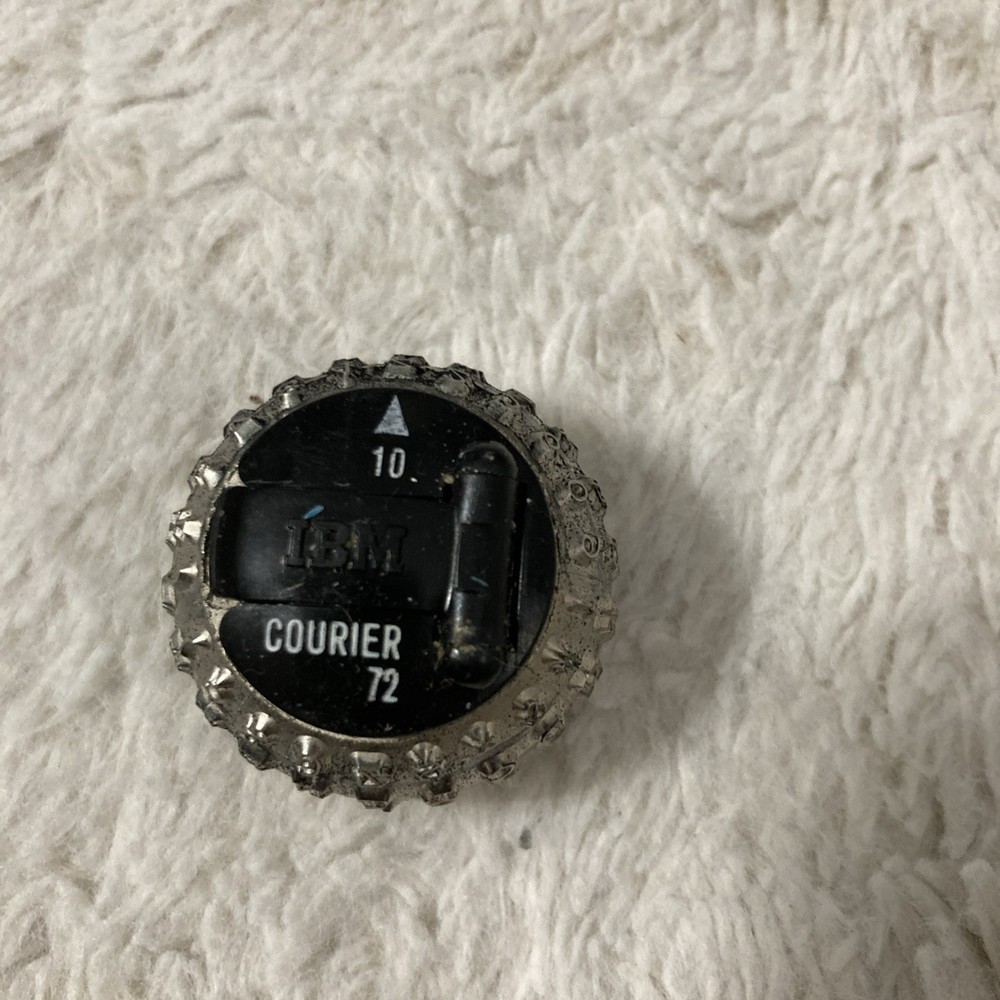 In Case IBM Selectric "10" Courier 72 Typewriter Ball