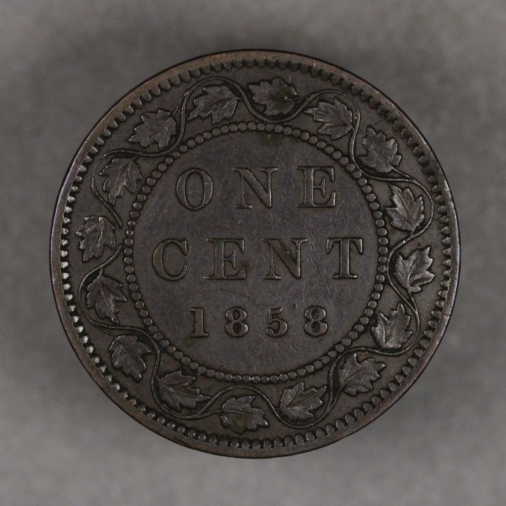 1858 Canada Large Cent