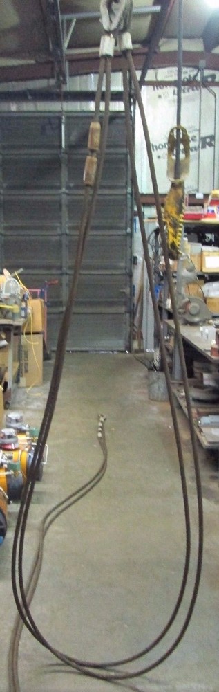 2 Leg Wire Choker 16' Length 9/16" Cable Size (New)