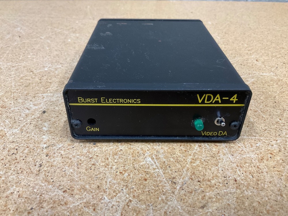 Burst VDA-4 Video Distribution Amplifier