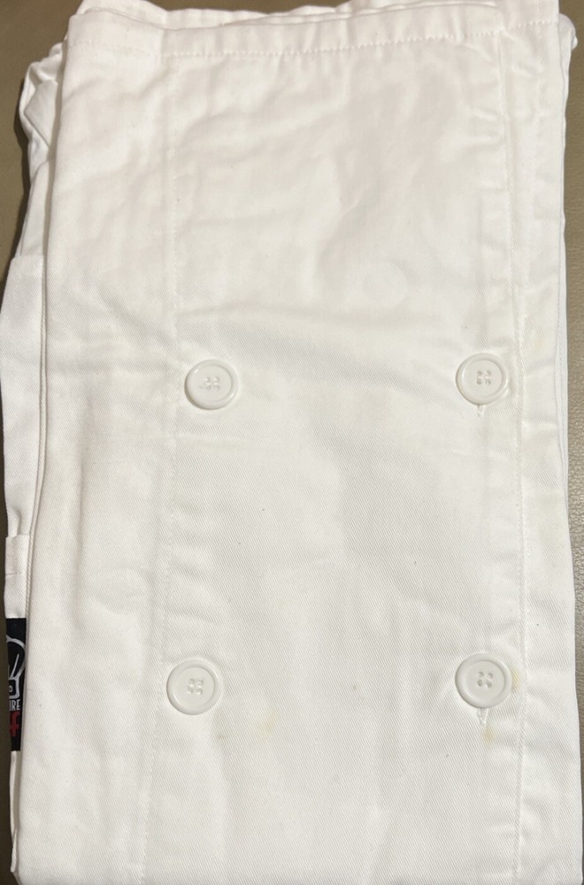 Winco Relaxed Chef's Jacket, White, S