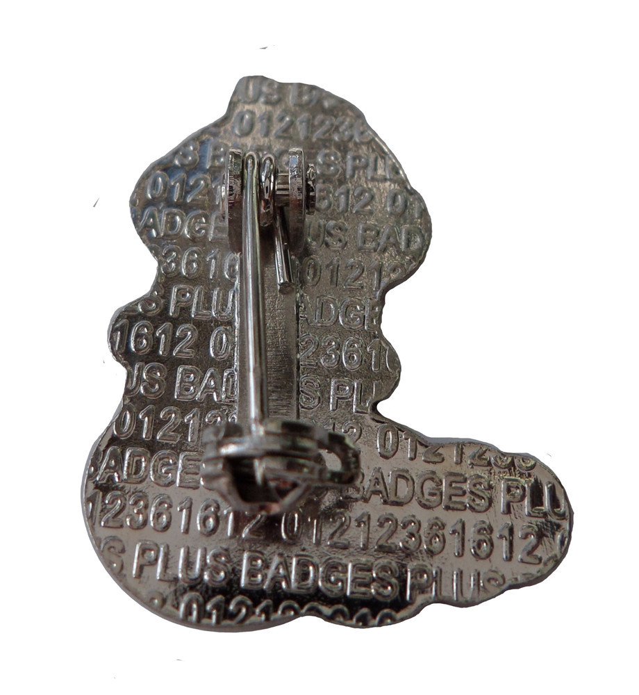 Bookworm Library Schools Pin Badge
