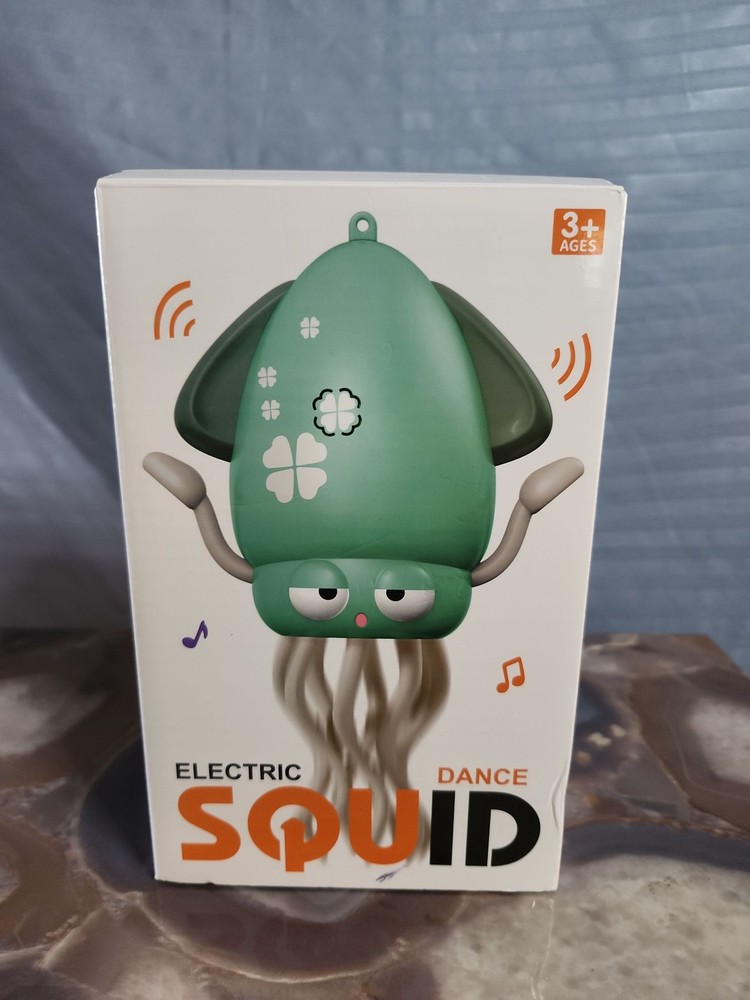 Electric Squid Toy, Music, Auto Sensor, Ages 3+