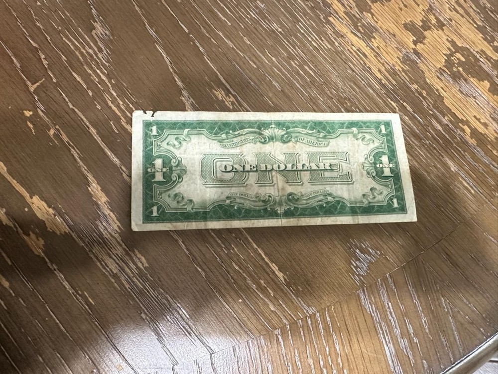 1928-A $1.00 Silver Certificate - FUNNY BACK