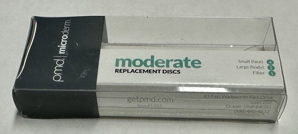 PMD Microderm Moderate Replacement Discs 4-Small 2-Large 1-Filter