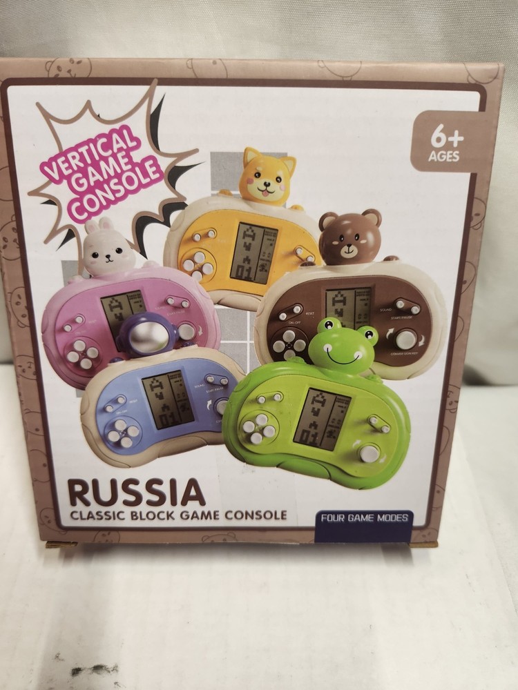 Russian Classic Block Game Console Astronaut